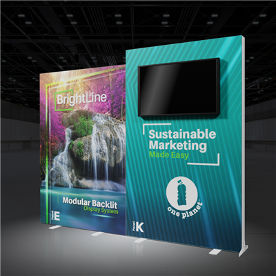 10ft x 8ft BrightLine Light Box Kit EK | Double-Sided