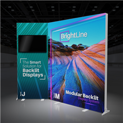 10ft x 8ft BrightLine Light Box Kit JM | Single-Sided