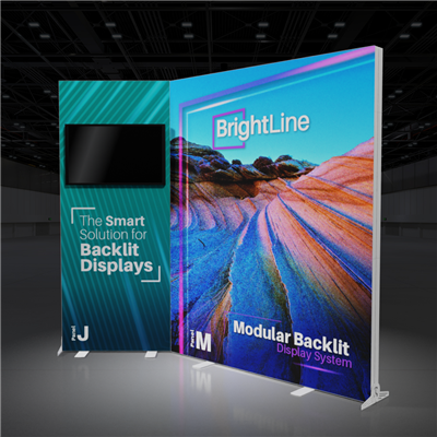 10ft x 8ft BrightLine Light Box Kit JM | Double-Sided