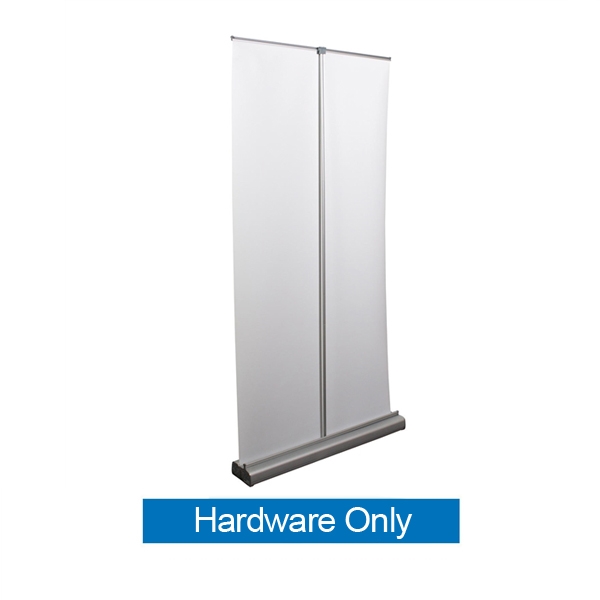 40in Optimum Double Sided Retractable Banner Stands are one of the most common types of banner stands. The banner stands are lightweight and portable. The banners can be stored in the base. Banner retractors are used at trade shows, advertising events