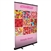 48in Economy Retractor Banner Stand with Fabric Print Silver the most economical retractor on the market. Its lighter duty mechanism makes it appropriate for temporary displays or for advertising seasonal specials.