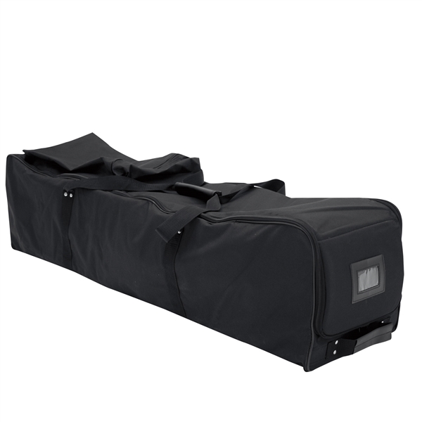 10ft x 10in Compact Event Tent Soft Case with Wheels. Protect your investment. This case makes transportation and storage simple.