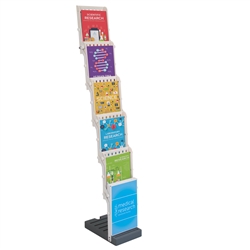 Easy View Literature Display. Keep your pamphlets and brochures prominently displayed and organized.