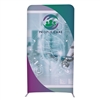 4ft x 8ft EuroFit Straight Wall Display Kit. This double-sided display is lightweight and stylish. Eco-friendly media is made up if 100% recycled materials.