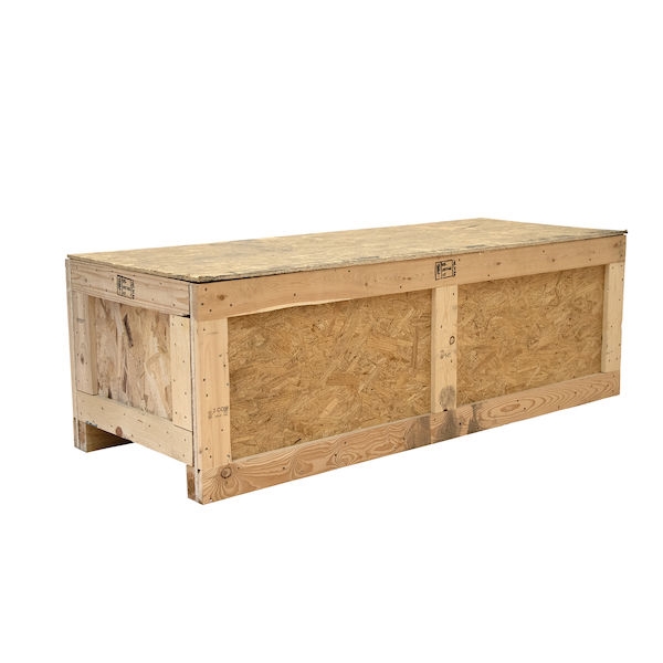 64in x 17in x 21.87in Wood Crate