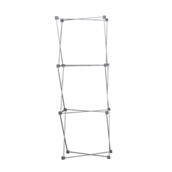 3ft x 8in Deluxe Geometrix 3qd Tower Display Frame is the unique look that you are looking for and comes in a wide range of designs. Easy set-up and a eye catching look, that is what our 3-D Pop Up displays are all about.