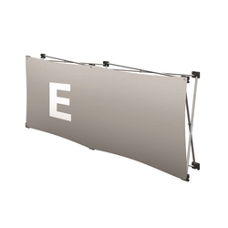 Replacement GeoMetrix Graphic Banner E for Tension Fabric Pop Up Deluxe Geometrix Displays and Geometrix Displays. Geometrix series same as Xpressions offers many of the features the exhibitors look for in a high quality display