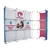 4ft x 7ft Deluxe GeoMetrix Connector with Shelves Display Kit. Our popular Deluxe GeoMetrix display now comes in several new configurations, featuring multiple units linked together with our brand new connector shelves.