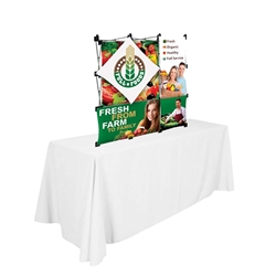 3ft x 3ft Micro Geometrix Fabric Table Top Display Kit is one of the more unique product offerings at xyzDisplays.com but has been a huge hit with our customers! Create a multi-dimensional display in seconds