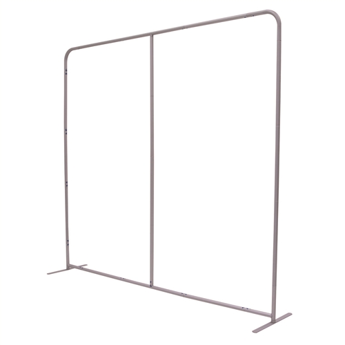 8ft Eurofit BackWall Straight Floor Tension Fabric Exhibit will command attention at any trade show or event. Tension fabric displays are easily transported, and are known for their easy assembly, light weight and affordable replacement graphics.