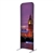 2ft x 72in EuroFit Straight Wall Floor Tension Fabric Display Kit. The uniqueness of a tension fabric display is evident when you see one on the trade show floor.