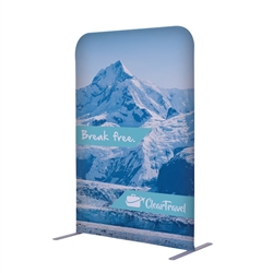 3ft x 4.5ft EuroFit Straight Wall Floor Tension Fabric Display Kit