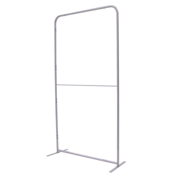 4ft x 90in EuroFit Straight Wall Floor Tension Fabric Display Hardware Only. The uniqueness of a tension fabric display is evident when you see one on the trade show floor.