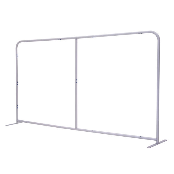 8ft x 54in EuroFit Straight Wall Floor Tension Fabric Display Hardware Only. The uniqueness of a tension fabric display is evident when you see one on the trade show floor.