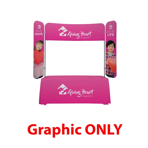 6ft x 6ft  EuroFit Monarch Graphic Covers (Graphic Only). 
These graphic covers are designed for use with the 6' EuroFit Monarch.