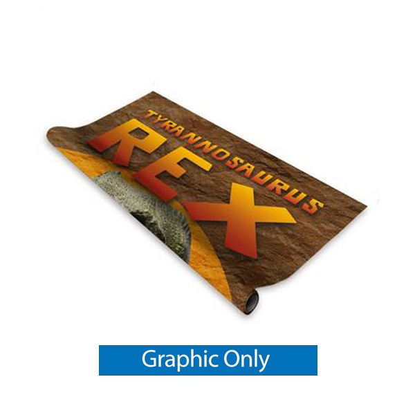 34in x 79in Stellar No-Curl Hybrid Media Retractable Banner (Graphic Only)