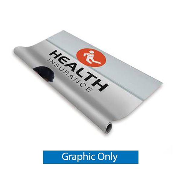 48in x 65-79in Stratus No-Curl Hybrid Media Retractable Banner (Graphic Only)