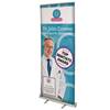 34in x 80in Value Retractable No-Curl Hybrid Media Banner (Graphic & Hardware)