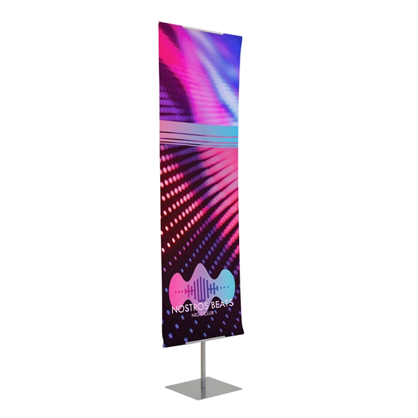 24in x 92in Everyday Banner Kit. This display features a durable steel frame with a long-lasting, powder-coated finish.