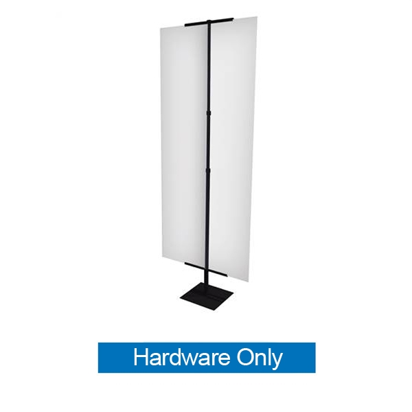 24in x 72in Everyday Banner (Hardware Only). This display features a durable steel frame with a long-lasting, powder-coated finish and can hold one or two banners for multiple applications.