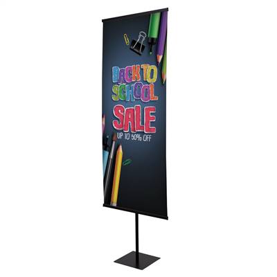 30in x 70in Everyday Snap Rail Banner (Graphic & Hardware)