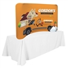 8ft x 5ft EuroFit Bow Tabletop Display (Graphic & Hardware)This double-sided display is lightweight and stylish.