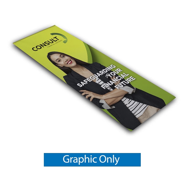 2ft x 5ft Side Snap Double-Sided Banner (Graphic Only)This graphic banner is designed for use with the Side Snap Banner Display
