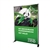 6ft x 8ft Exhibitor Adjustable Banner Stand Display Kit as a one-of-a-kind banner display that is adjustable both vertically and horizontally.Show your customers how to create banner displays, advertising towers, room dividers even complete trade show