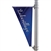 24in x 48in Triangle Boulevard Banner. 
Designed to withstand the elements, this classic boulevard banner is perfect for long-term outdoor use.