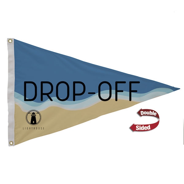 2ft x 3ft Polyester Pennant Double-Sided Flag