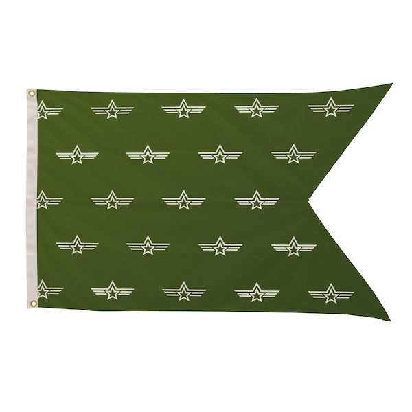 2.5ft x 4ft Polyester Guidon Single-Sided Flag