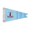12in x 8in Polyester Burgee Single-Sided Flag