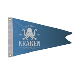 12in x 18in Polyester Burgee Single-Sided Flag