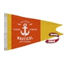 24in x 16in Polyester Burgee Double-Sided Flag