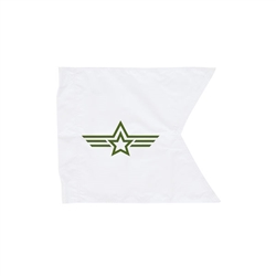 27.75in x 20in Polyester Guidon Single-Sided Flag