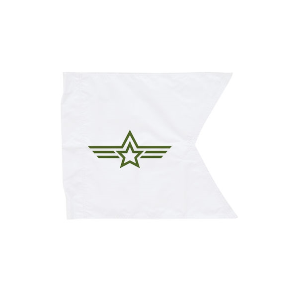 27.75in x 20in Polyester Guidon Single-Sided Flag