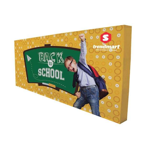 20ft Splash Straight Floor with Wrap Graphic Kit and the rest of our Custom Splash Fabric Displays are printed for advertising at your next trade show or event. Fabric trade show displays - Find the largest selection of fabric trade show displays on sale.