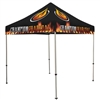 Outdoor 8ft x 8ft Deluxe Tents offer heavy duty commercial-grade popup frames designed for professional use. Canopies can customized with full color printing to display your company branding. Showcase your business name with our outdoor event tents.