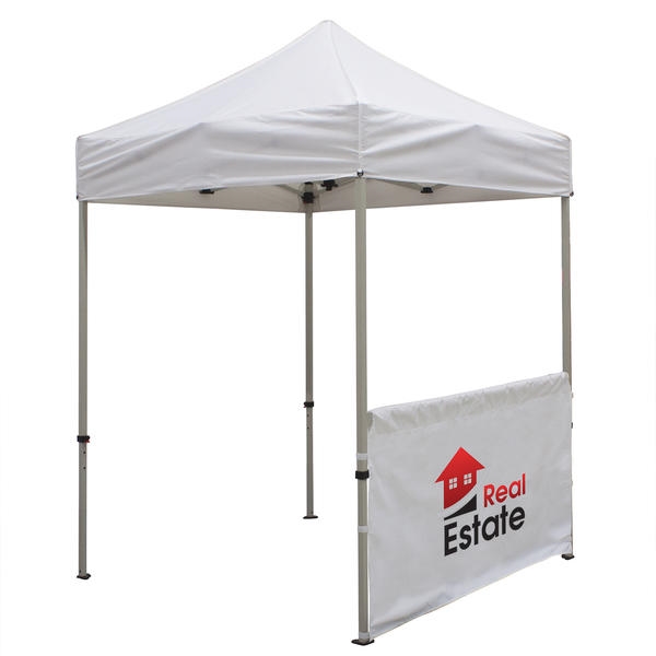 Outdoor 6ft Tents offer heavy duty commercial-grade popup frames designed for professional use. Canopies can customized with full color printing to display your company branding. Showcase your business name with our outdoor event tents.