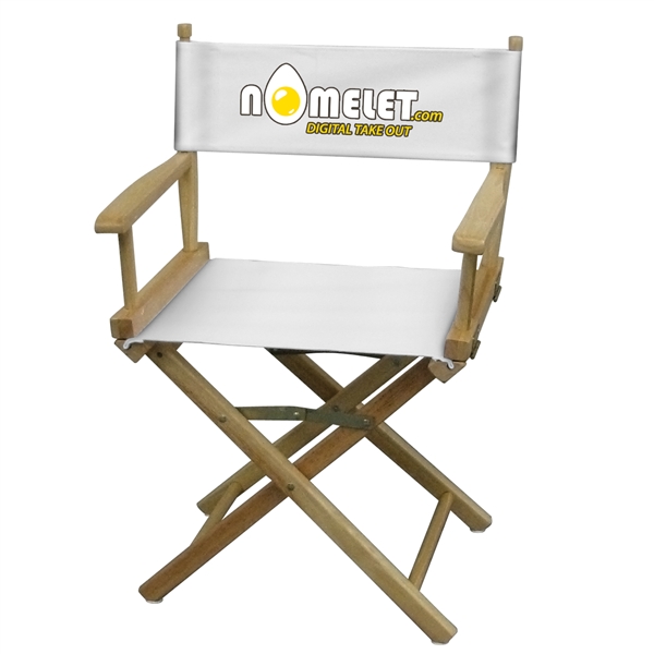 Table-Height Director's Chair (Full-Color Imprint)