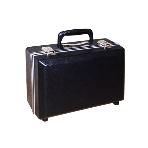 16in x 11in x 5in 606 Secure Molded Hard Carrying Case Foam Filled. Light-Weight Instrument Case, Molded polyethylene construction, Aluminum tongue-and-groove frame, Carrying handle, Plated catches, locks, & hinges, Plastic bumper feet