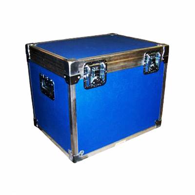 847- Supertrunk-Top of the line Shipping Container 3/8in plywood/fiberglass laminate - outside Extruded double angles Recessed latches, lock, and handles Key locks Custom sizes and interior available Heavy duty aluminum alloy 6063 tongue and groove frame