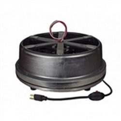 IR-300 Rotator Display Turntable (With Rotating Wires) have been designed with reliability, stability and ruggedness in mind. The sizable 14-inch (35.56 cm) top rotates on precision nylon tapered roller wheels.