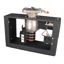 This indoor H-650 Frame-style Rotator (With Rotating Wires) is ideal for larger diameter and odd-shape signs and displays. The oil-free gear box prevents oil leaks from happening during shipment and storage