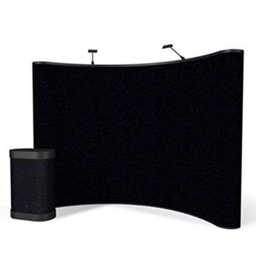 10ft ENERGY Curved Pop Up - Fabric Display