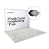 Plush Carpet Interlocking Tiles