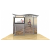 10ft Wave Top Timberline Display with Closet Storage