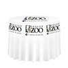 24in x 30in H Round Draped Table Throw