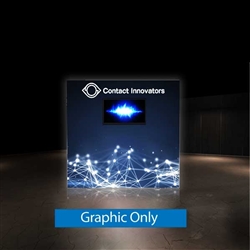 7.7ft x 7.5ft Igniter Light Box Display Kit | Single-Sided | Graphic Only