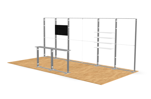 Sego8 10ft x 20ft Configuration H | Hardware Only